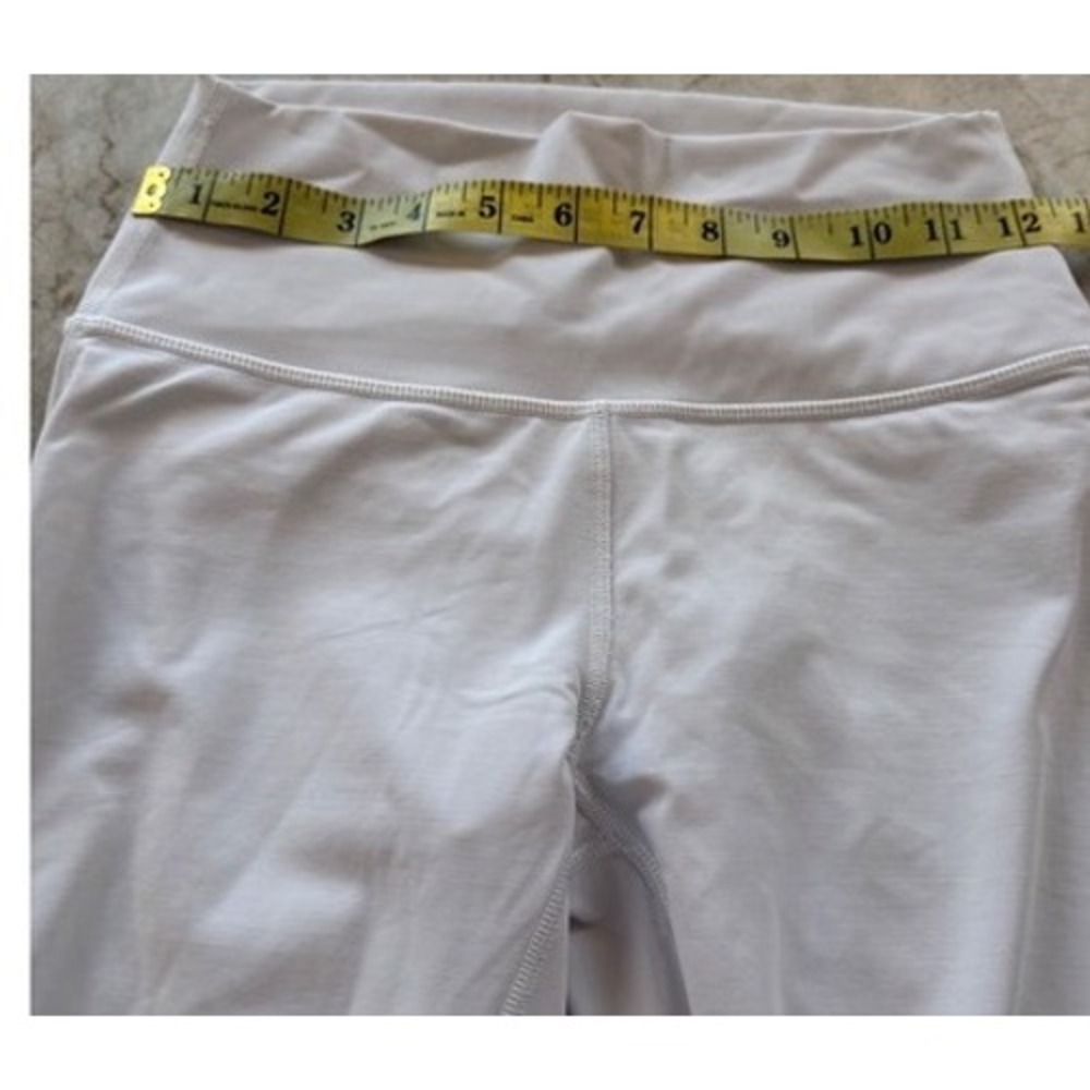 Lululemon White Size 6 Double Lined‎ Align 28" Tight - Picture 9 of 11